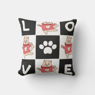 cat lover cushion