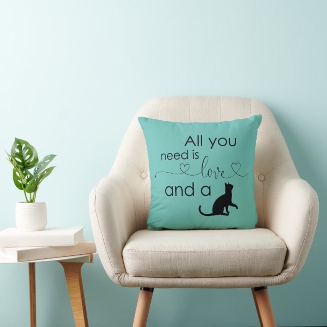 Cat Lover Cushion (Chair)