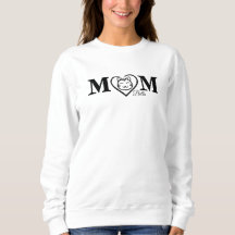 Cat lover custom mum sweatshirt
