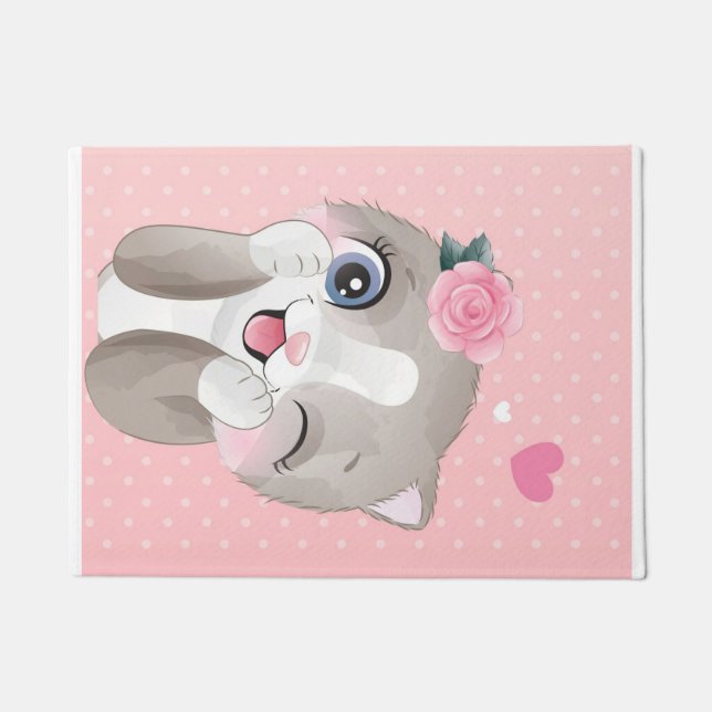 Cat Lover | Cute Little Kittens Doormat (Front)
