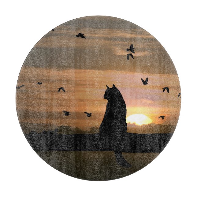 Cat Lover Cutting Board (Front)