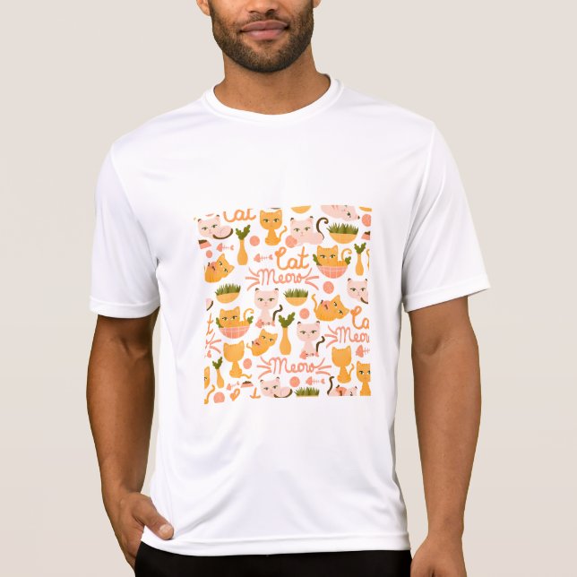 cat lover design  T-Shirt (Front)