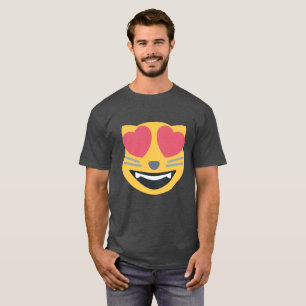Cat Lover Emoji T-Shirt