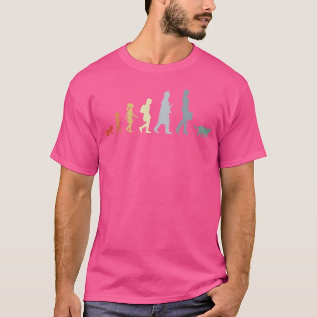 Cat Lover Evolution friend T-Shirt (Front)