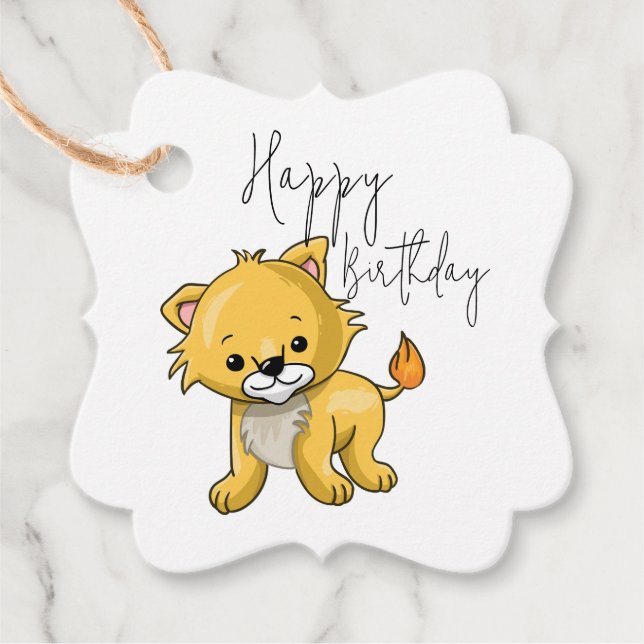 Cat lover favour tags (Front)