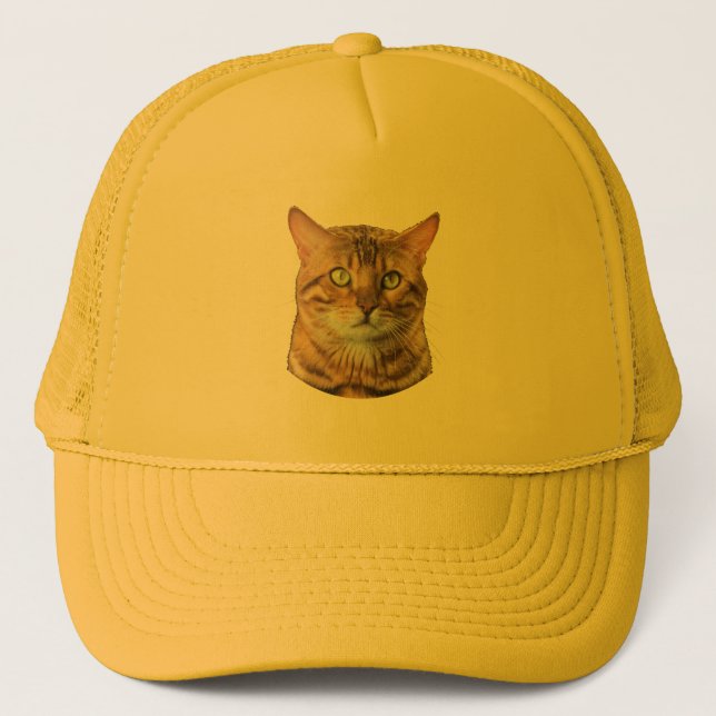 cat lover gift-cat personality trucker hat (Front)