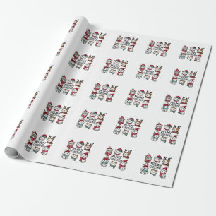 Cat Lover Gift Meowy Christmas Wrapping Paper