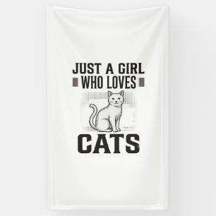 Cat Lover Girl Vintage Engraving Shirt Design_1 Banner