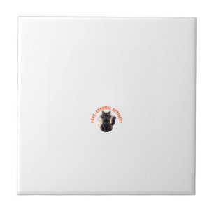 Cat Lover Halloween Purr-anormal Activity Spooky C Tile