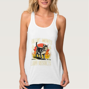 Cat Lover Inspiring Women's Summer Tee Retro Cat