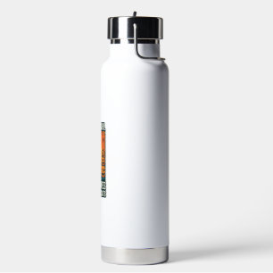 Cat Lover Just A Girl Who Loves Fall And Cats Vint Water Bottle