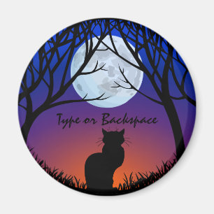 Cat Lover Magnet Cat Art Fridge Magnet Customise