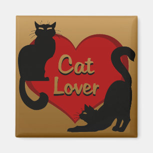Cat Lover Magnet Kitty Cat Fridge Magnet Customise