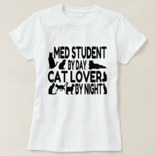 Cat Lover Med Student T-Shirt