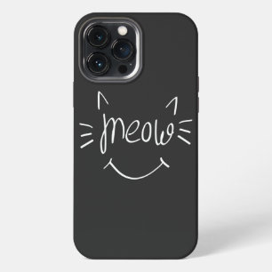 Cat Lover Meow iPhone 13 Pro Max Case