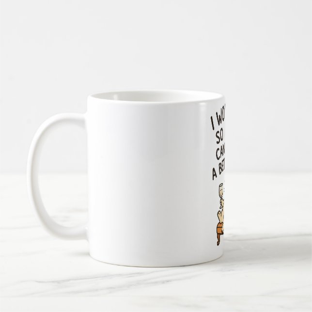 Cat lover mug gift - Animal lover  (Left)