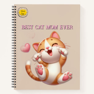 Cat lover Mum Photo  Notebook