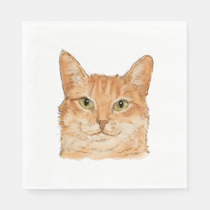 Cat Lover Napkin