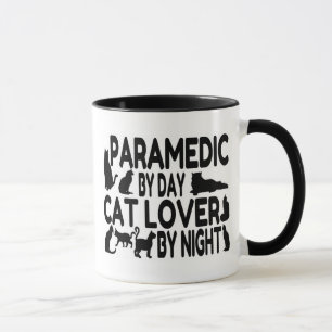 Cat Lover Paramedic Mug