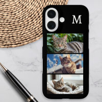Cat Lover Pet Photo Gallery Monogrammed