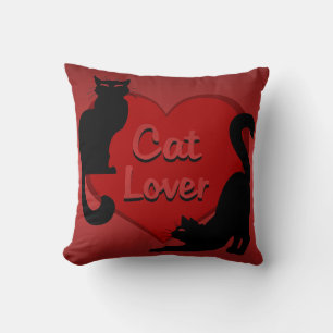 Cat Lover Pillow Cat Lover Gifts Cat Decor