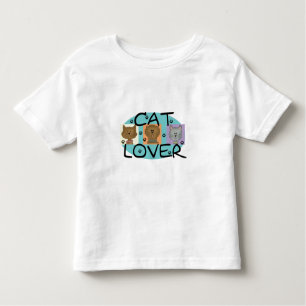 Cat Lover Portraits Toddler T-Shirt