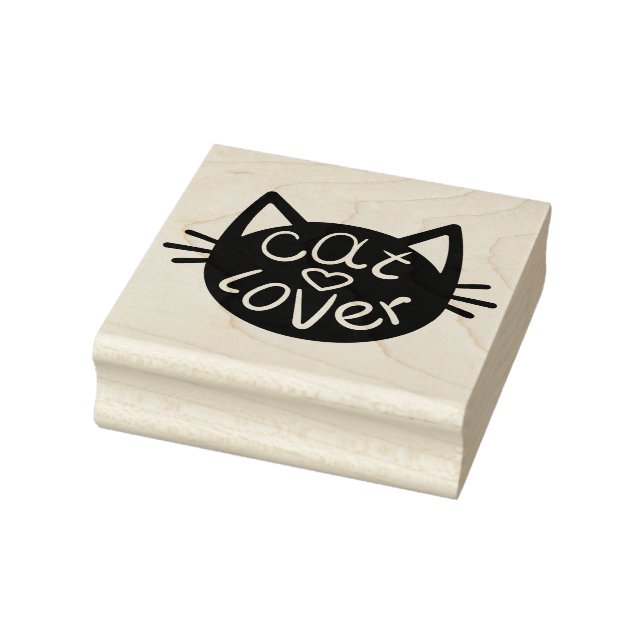 Cat Lover  Rubber Stamp (Stamp)