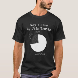 Cat Lover Store Why I Give My Cats Treats Cats T S T-Shirt