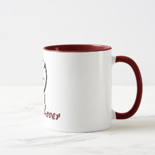 Cat Lover, Stylised Cat Mug