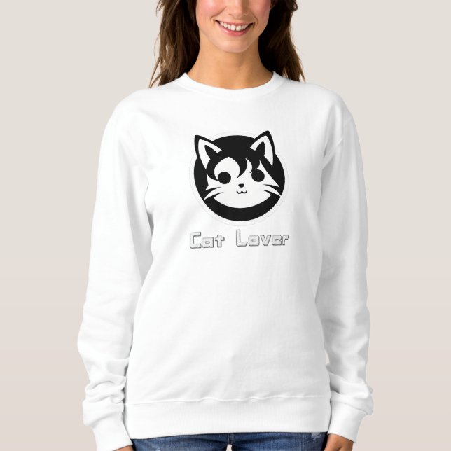 Cat Lover Sweatshirt (Front)