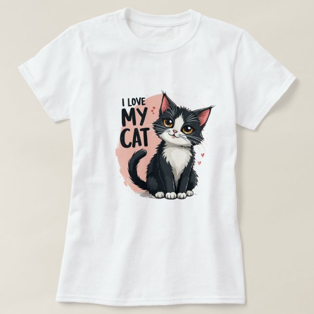 cat lover t shirt design,cat t shirt desgin (Design Front)