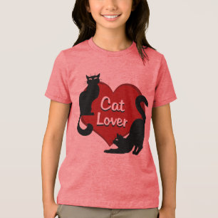 Cat Lover T-shirt Kid's Cat Lover Shirts & Gifts