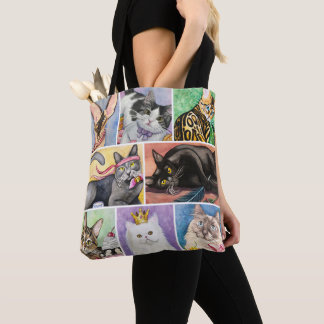 Cat Lover Tote Bag