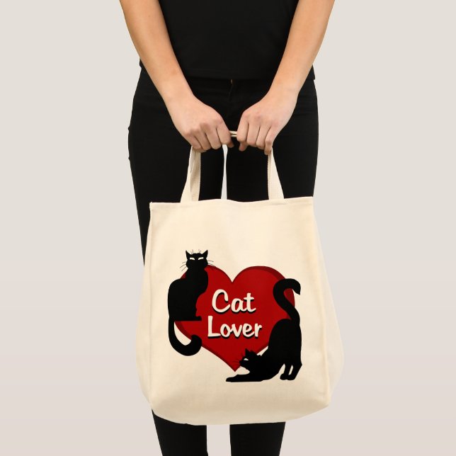 Cat Lover Tote Bags Cat Lover Bags Customisable