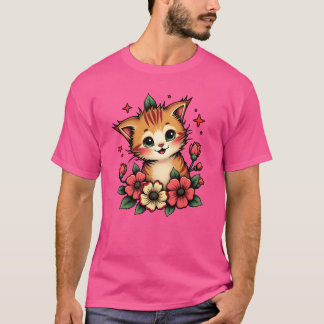 Cat loverattoo Cat vintage T-Shirt