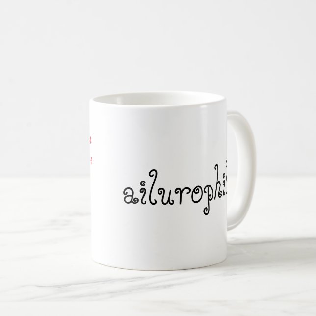  Cat lovers ailurophiles Coffee Mug (Front Right)