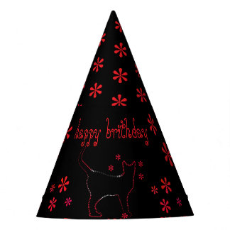 Cat lovers ailurophiles party hat