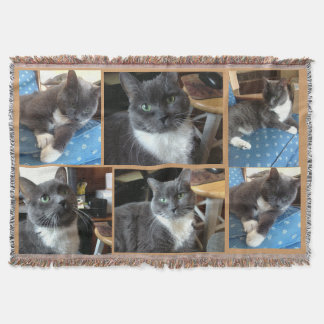 "Cat Lovers Bay" Throw Blanket