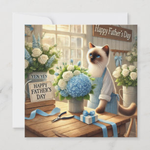 Cat Lovers Father's Day Wishes for Cat Dads