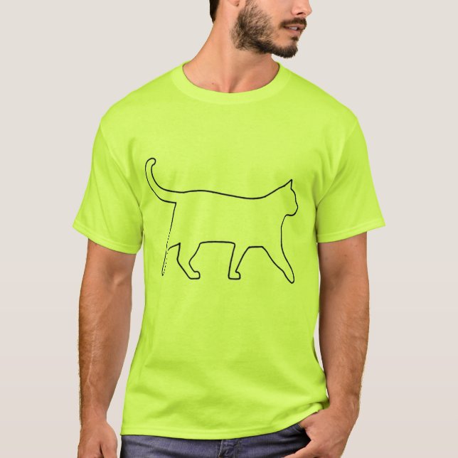 Cat Lovers Gift T-Shirt (Front)