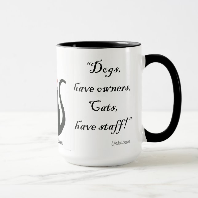 Cat lovers Mug (Right)