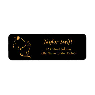 cat lover's name and personal address