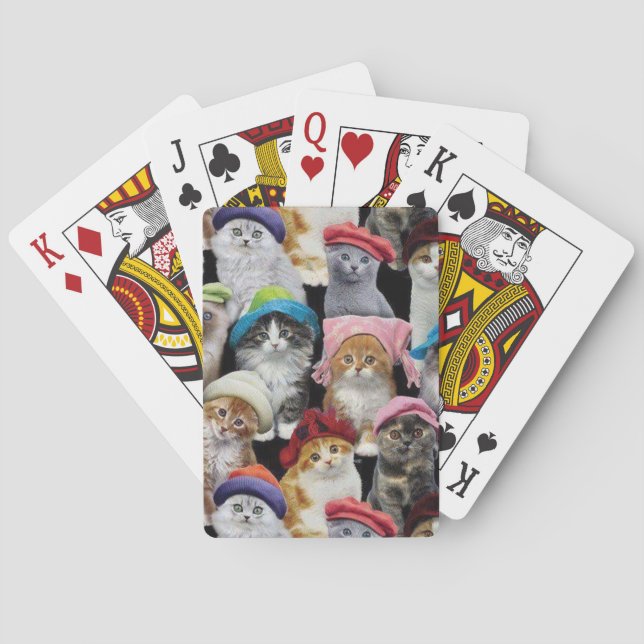 Cat Lovers Playing Cards (Back)