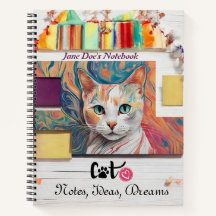 Cat Lover's Spiral Notebook