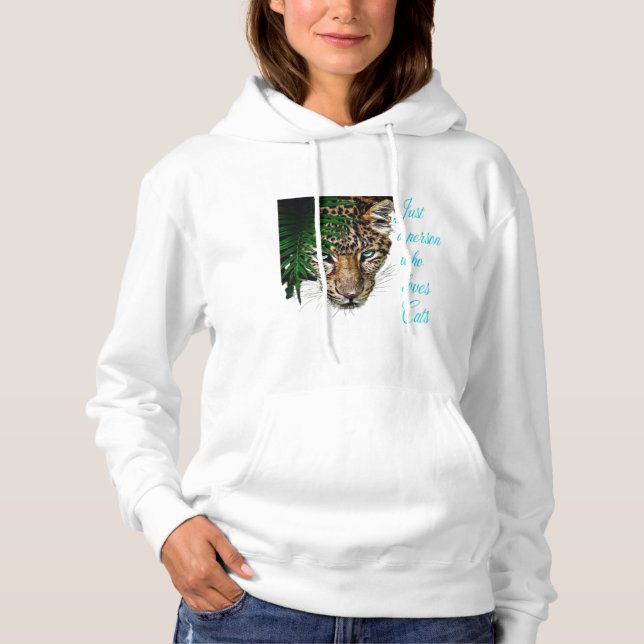 Cat loving hoodie (Front)