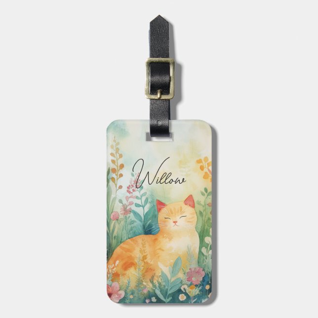 Cat Luggage Tags (Front Vertical)