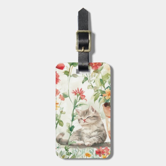 Cat Luggage Tags (Front Vertical)