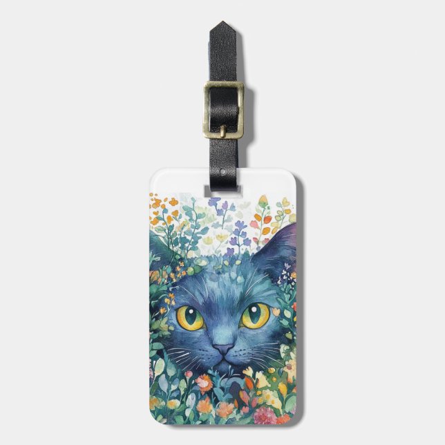 Cat Luggage Tags (Front Vertical)
