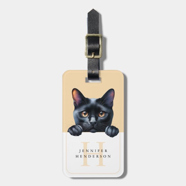 Cat Luggage Tags (Front Vertical)