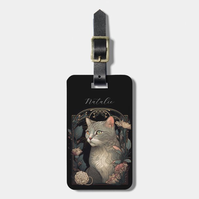 Cat Luggage Tags (Front Vertical)